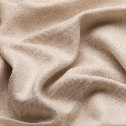 Natural Baby Alpaca Wool Scarf – Exclusive Fishbone - Premium  - Shop now at San Rocco Italia