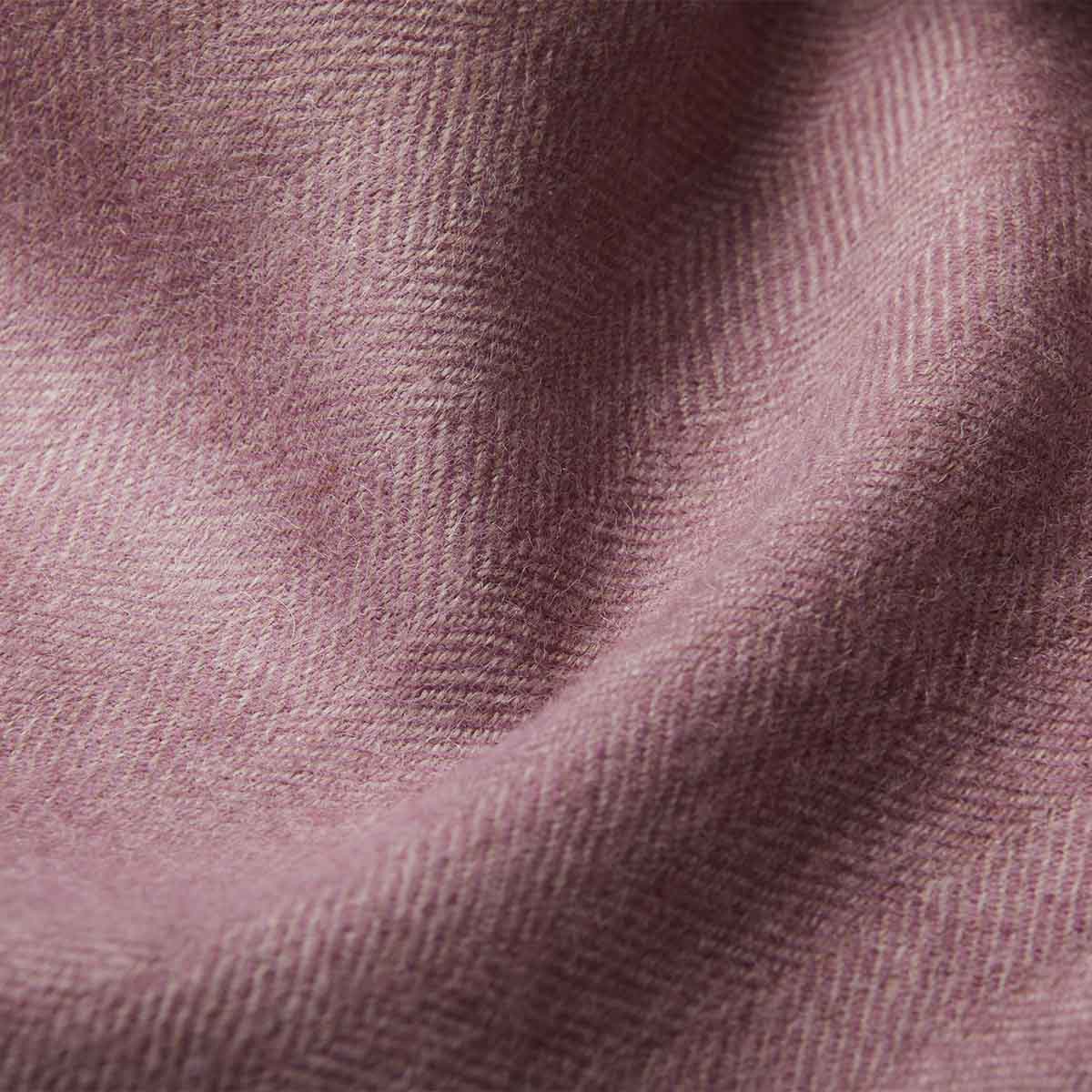 Herringbone Baby Alpaca Wool Scarf from Peru - Premium  - Shop now at San Rocco Italia