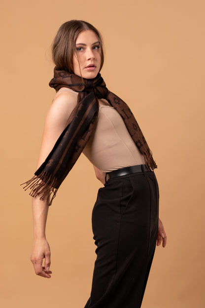 Iconic Luxalpaca 100% Baby Alpaca Scarf - Premium Scarves & Bandanas - Shop now at San Rocco Italia