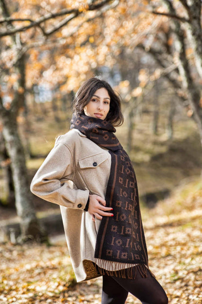 Iconic Luxalpaca 100% Baby Alpaca Scarf - Premium Scarves & Bandanas - Shop now at San Rocco Italia