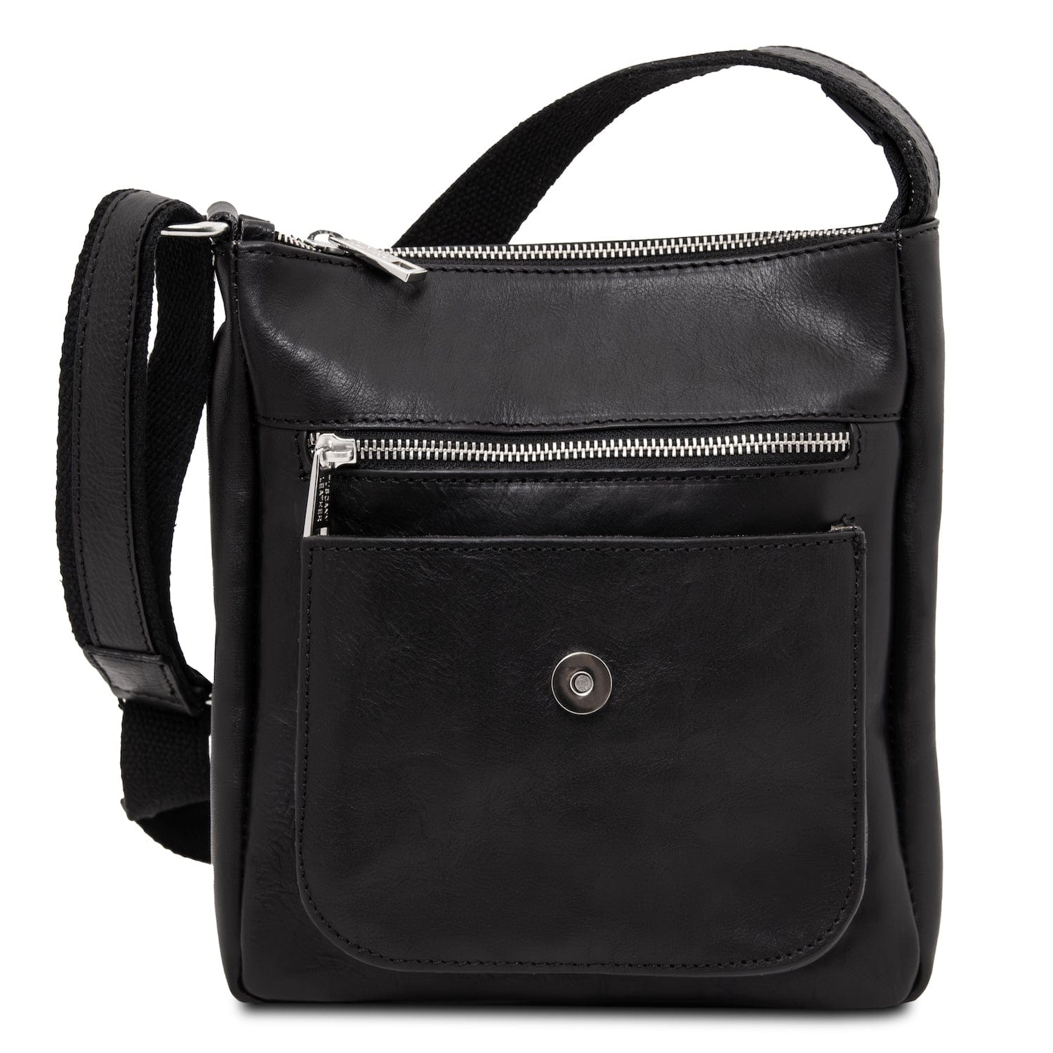 Jimmy - Leather crossbody bag for men with front pocket | TL141407 - Premium Leather bags for men - Shop now at San Rocco Italia