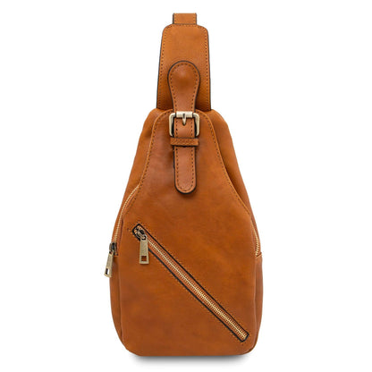 Kevin - Leather crossover bag | TL142423 - Premium Leather bags for men - Shop now at San Rocco Italia