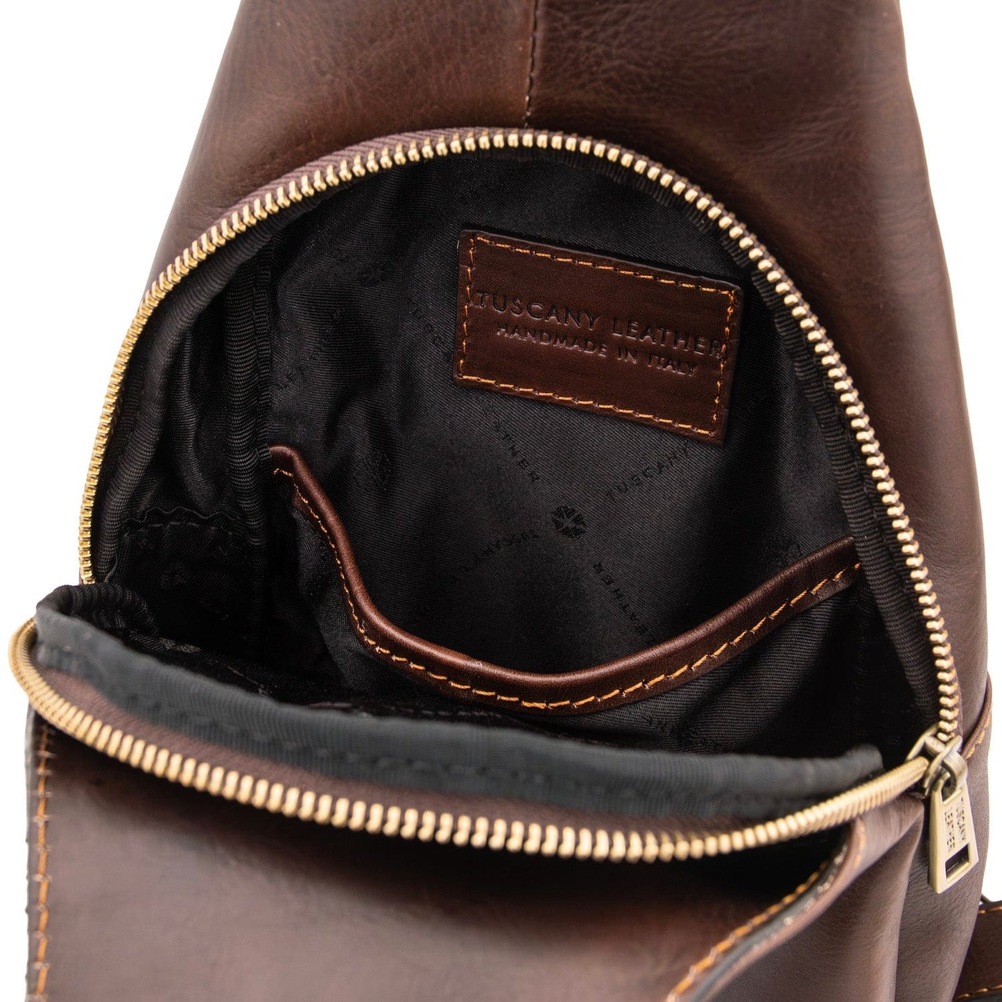 Kevin - Leather crossover bag | TL142423 - Premium Leather bags for men - Shop now at San Rocco Italia