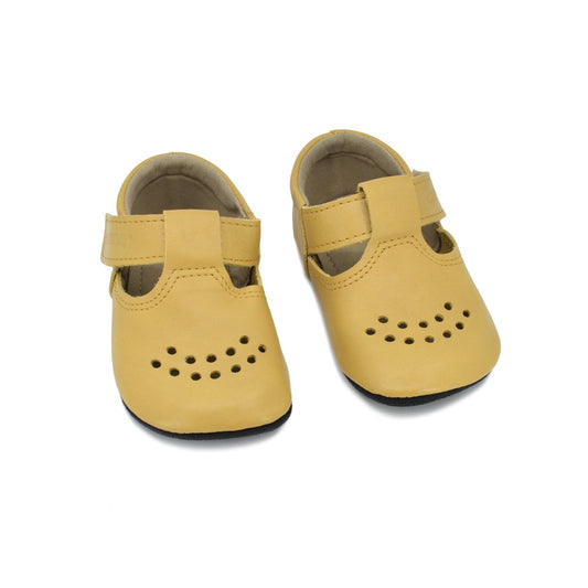 Kids' Slippers Mutsu - Yellow - Premium  - Shop now at San Rocco Italia