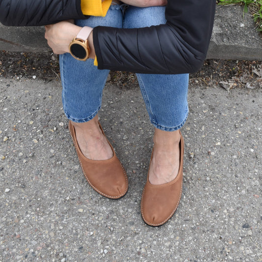 Flats Kuutsid Leather Flats - Brown San Rocco Italia