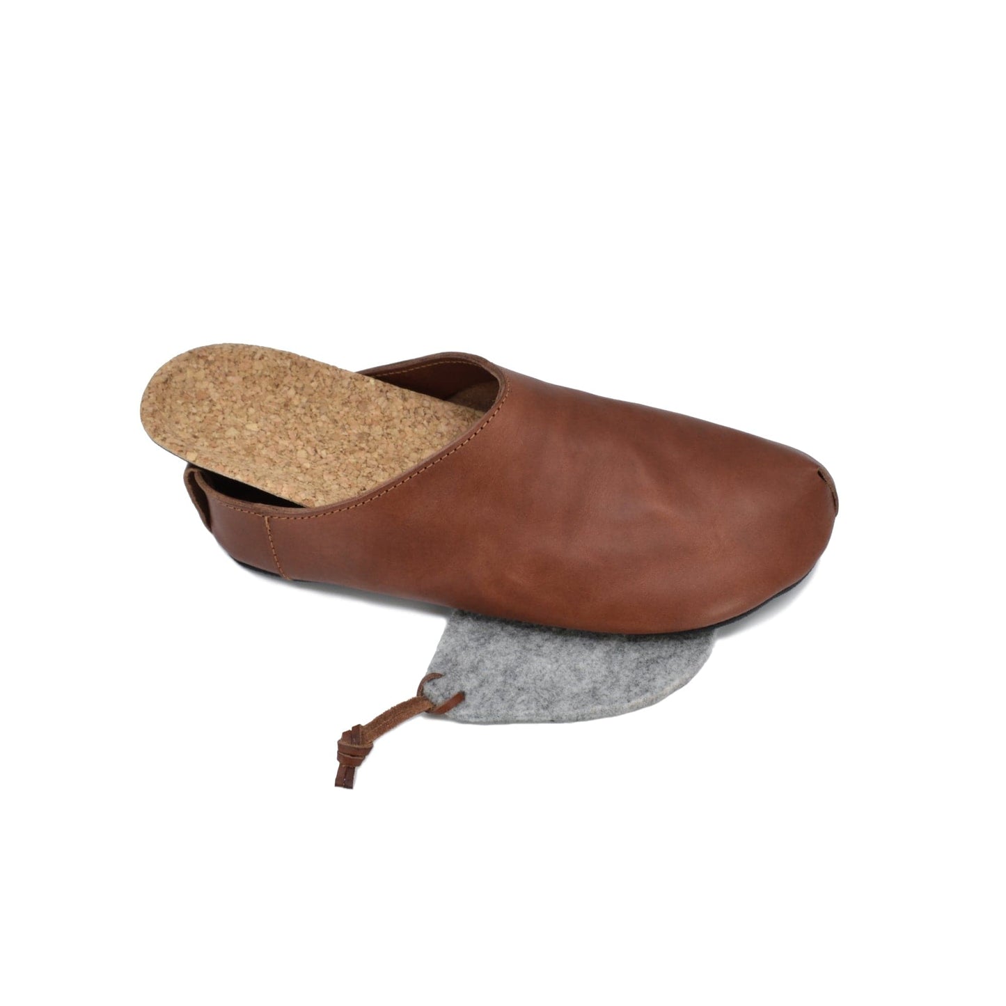 Kyoto Slippers - Brown - Premium  - Shop now at San Rocco Italia