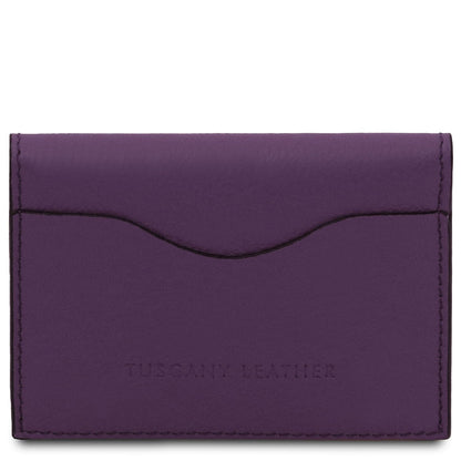 Leather business card /  credit card holder  | TL142417 - Premium Office leather accessories - Shop now at San Rocco Italia