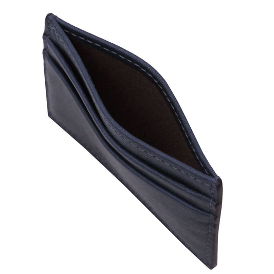 Men leather accessories Leather card holder - 4 cards in smooth, full-grain leather | TL142473 San Rocco Italia