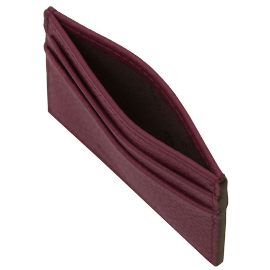 Men leather accessories Leather card holder - 4 cards, pebbled leather | TL142474 San Rocco Italia