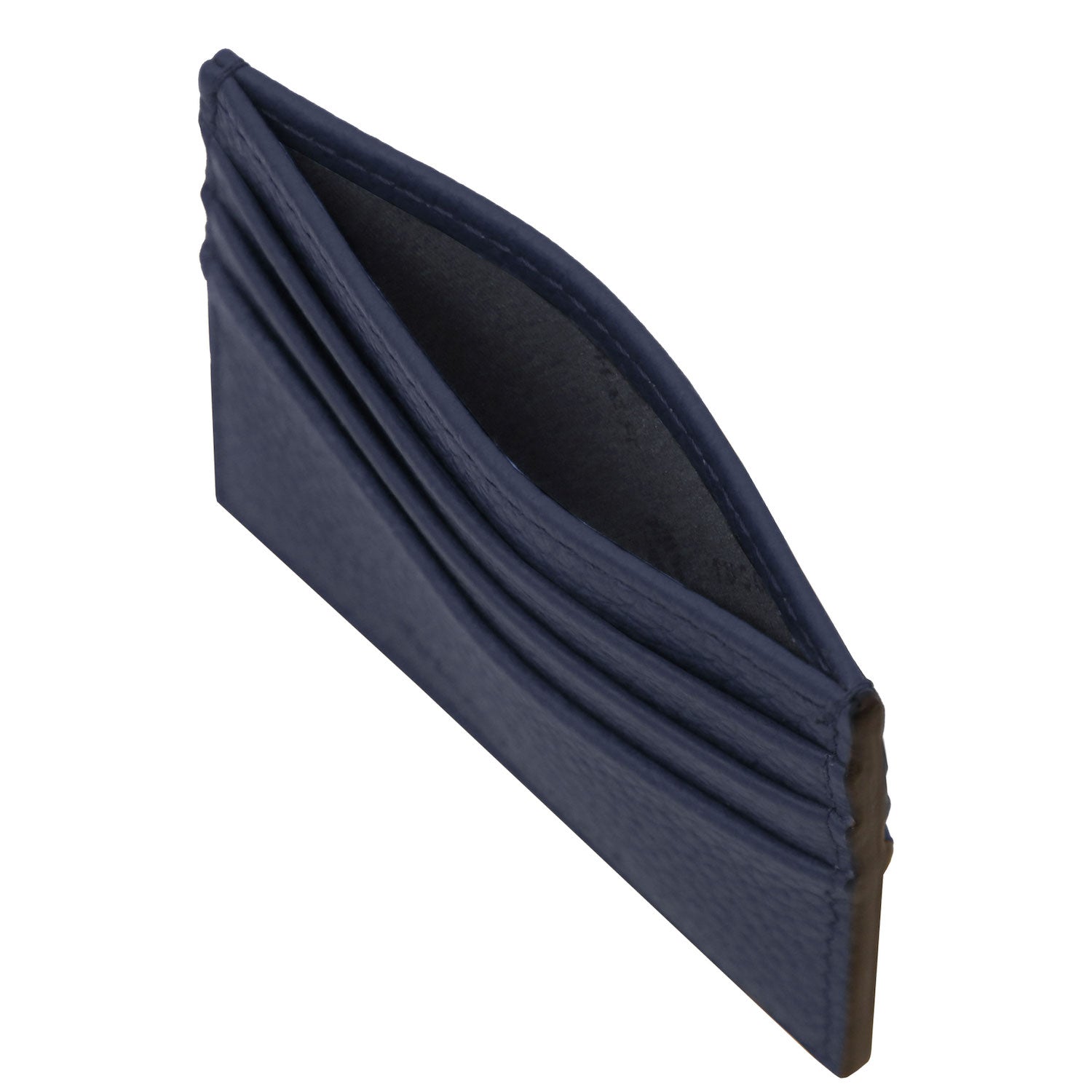 Men leather accessories Leather card holder - 6 cards, pebbled leather | TL142472 San Rocco Italia