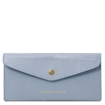 Leather envelope wallet | TL142322 - Premium Leather wallets for women - Shop now at San Rocco Italia