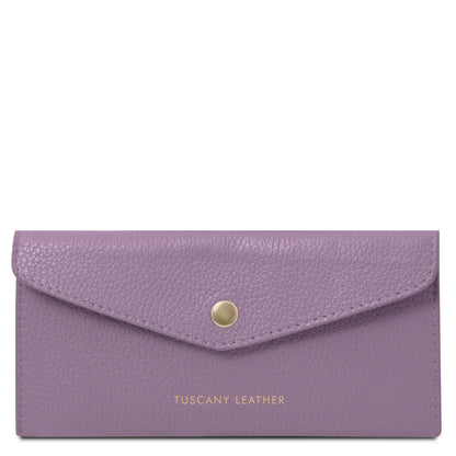 Leather envelope wallet | TL142322 - Premium Leather wallets for women - Shop now at San Rocco Italia