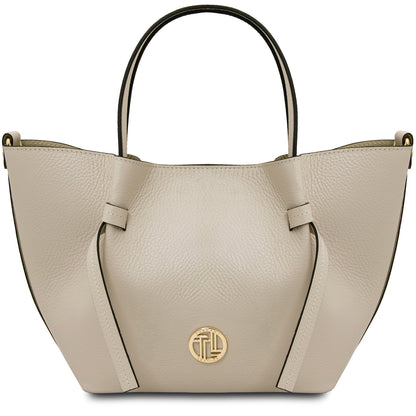 Leather handbags Beige Legame - Leather handbag - Small size | TL142482 San Rocco Italia