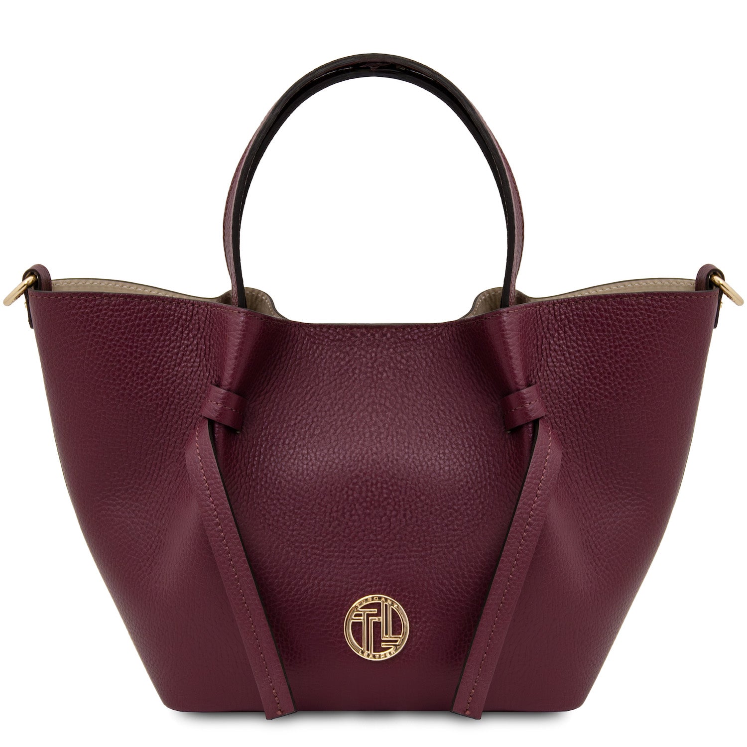 Leather handbags Bordeaux Legame - Leather handbag - Small size | TL142482 San Rocco Italia