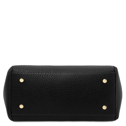 Libra - Long handle leather tote bag | TL142580