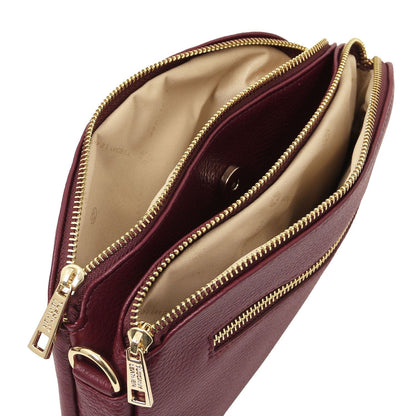 Lily - Soft leather shoulder bag | TL142375 - Premium Leather handbags - Shop now at San Rocco Italia