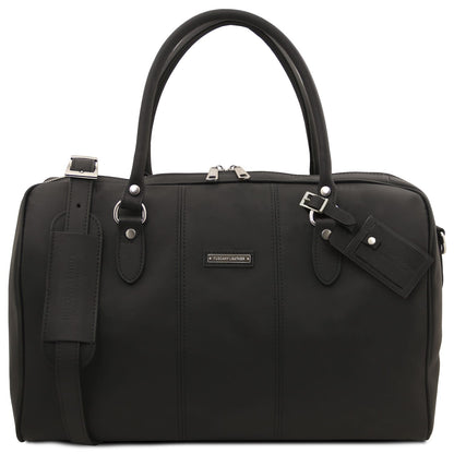 Lisbona - Travel leather duffel bag - Small size | TL142558