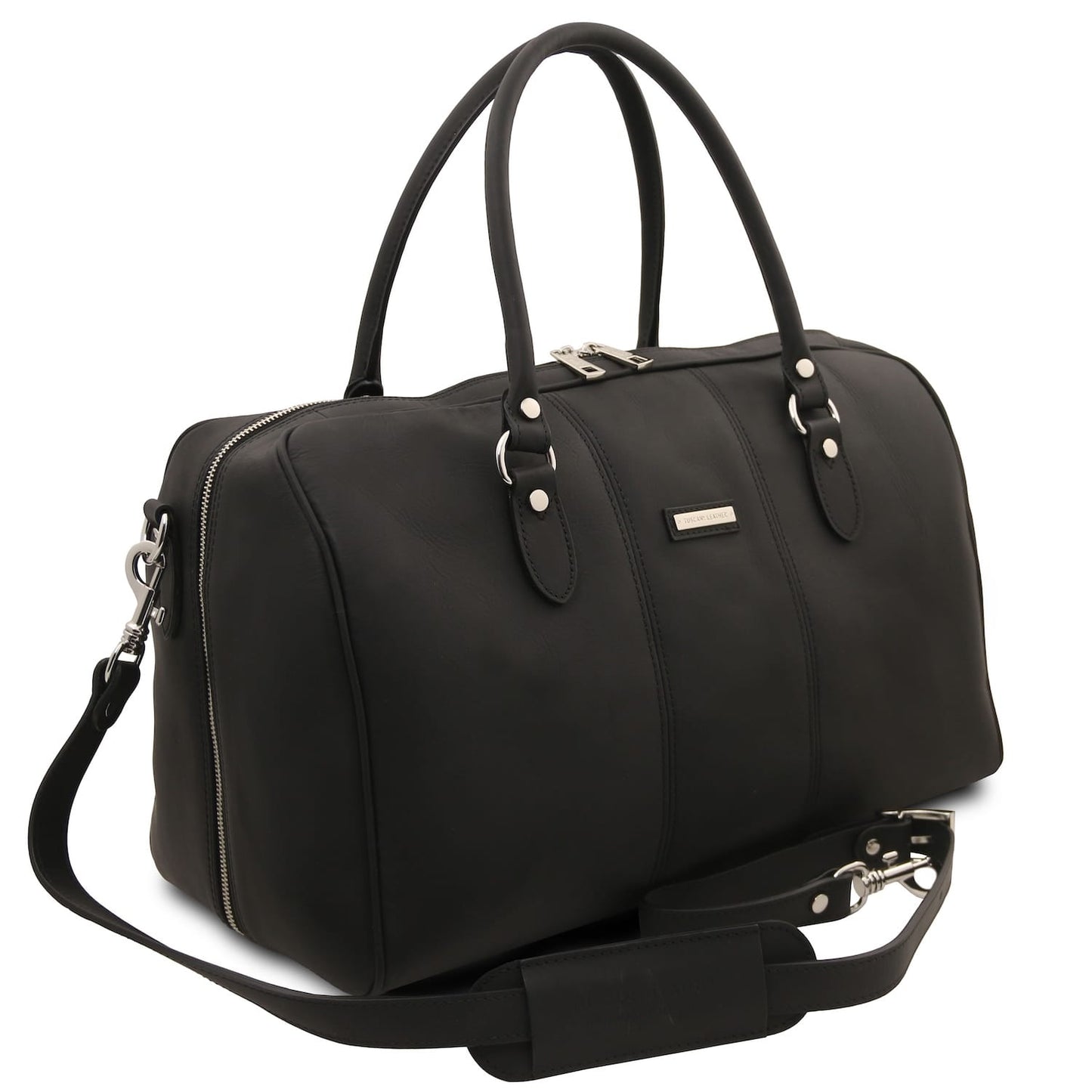 Lisbona - Travel leather duffel bag - Small size | TL142558