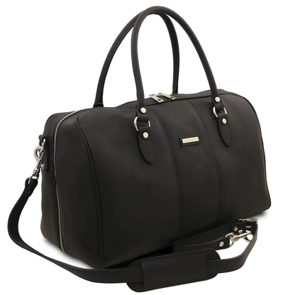 Lisbona - Travel leather duffel bag - Small size | TL142558