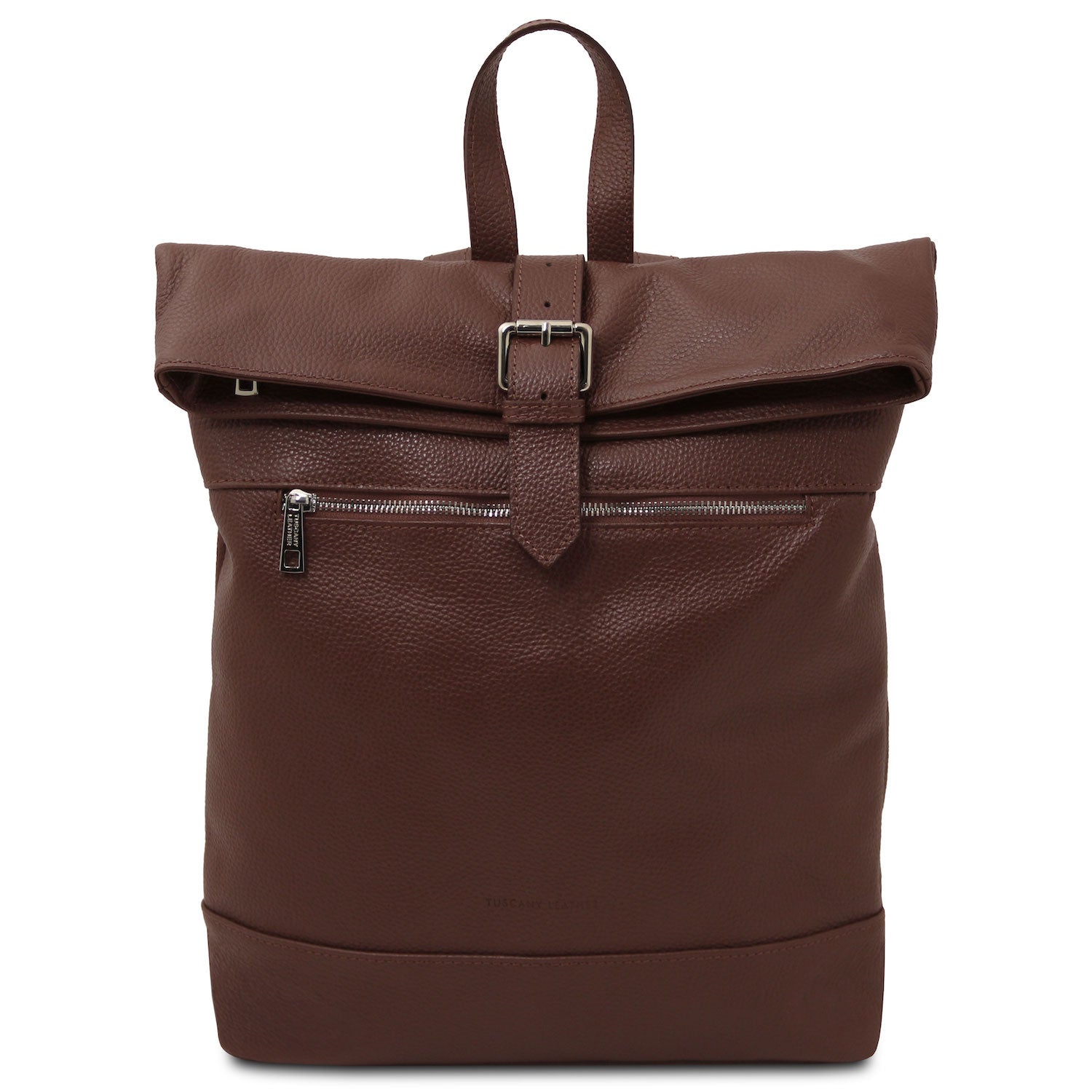 Leather Backpacks Coffee London - Soft leather backpack | TL142502 San Rocco Italia