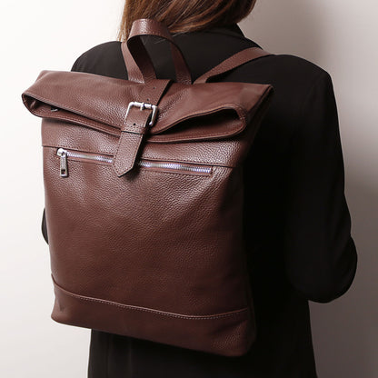 Leather Backpacks London - Soft leather backpack | TL142502 San Rocco Italia
