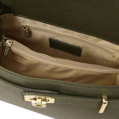 Leather handbags Maisy - Leather top handle bag - Medium size | TL142455 San Rocco Italia