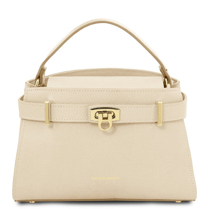 Maisy - Leather top handle bag | TL142394 - Premium Leather handbags - Shop now at San Rocco Italia