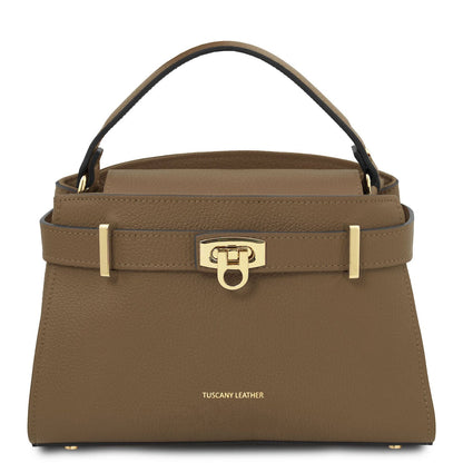 Maisy - Leather top handle bag | TL142394 - Premium Leather handbags - Shop now at San Rocco Italia