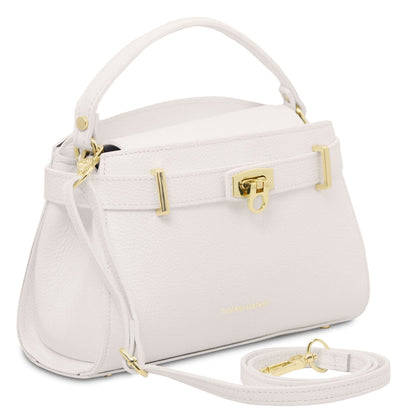 Maisy - Leather top handle bag | TL142394 - Premium Leather handbags - Shop now at San Rocco Italia