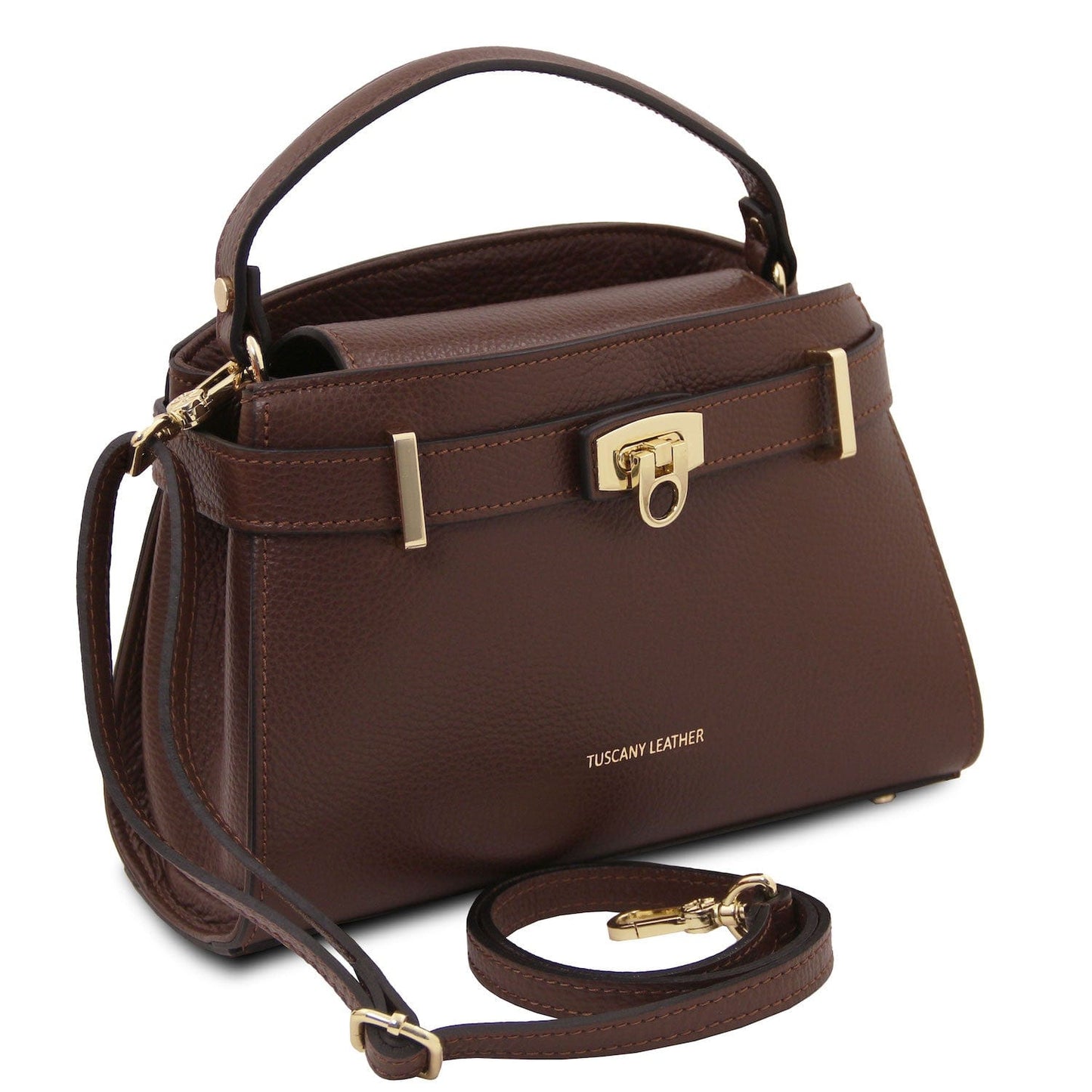 Maisy - Leather top handle bag | TL142394 - Premium Leather handbags - Shop now at San Rocco Italia