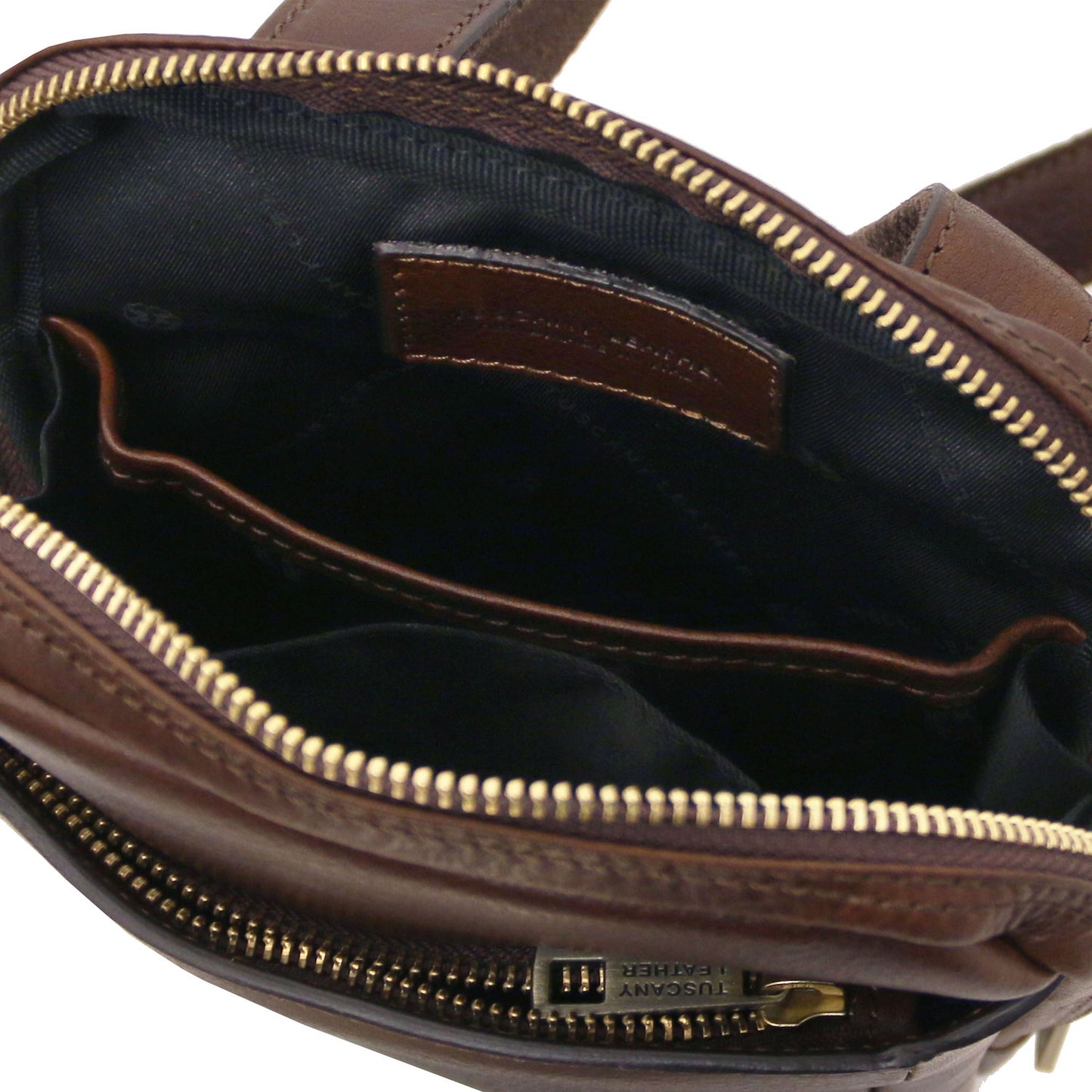 Leather bags for men Mark - Matte Leather Crossbody Bag | TL142428 San Rocco Italia