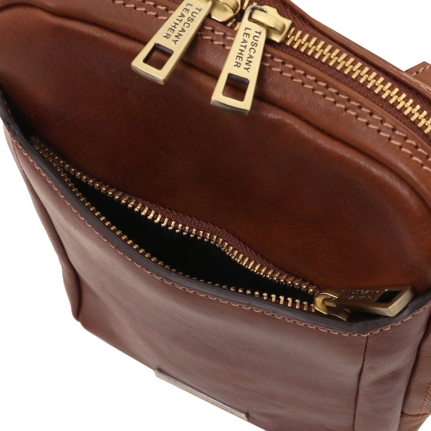 Leather bags for men Mark - Matte Leather Crossbody Bag | TL142428 San Rocco Italia