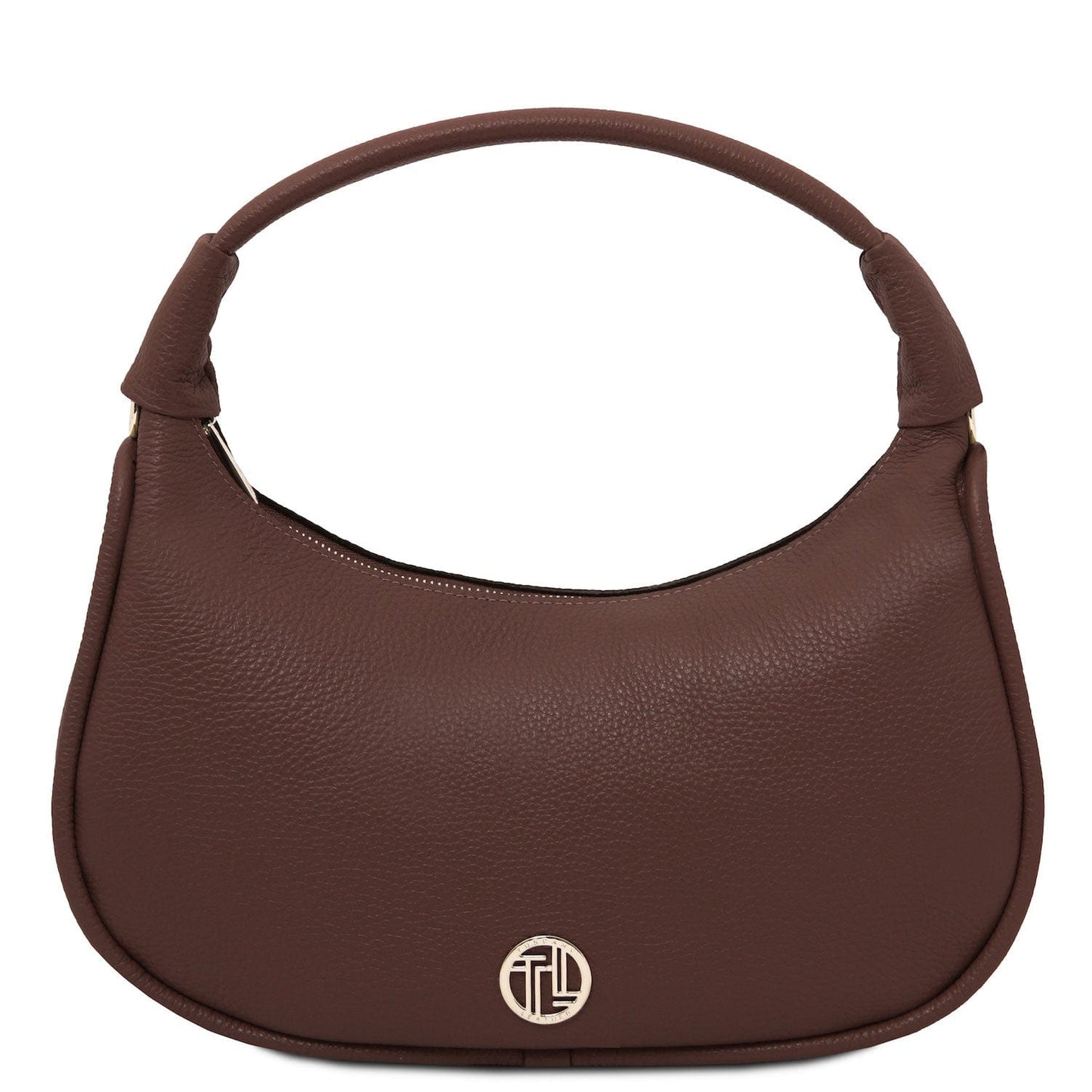 Michelle - Medium-sized leather hobo bag | TL142477