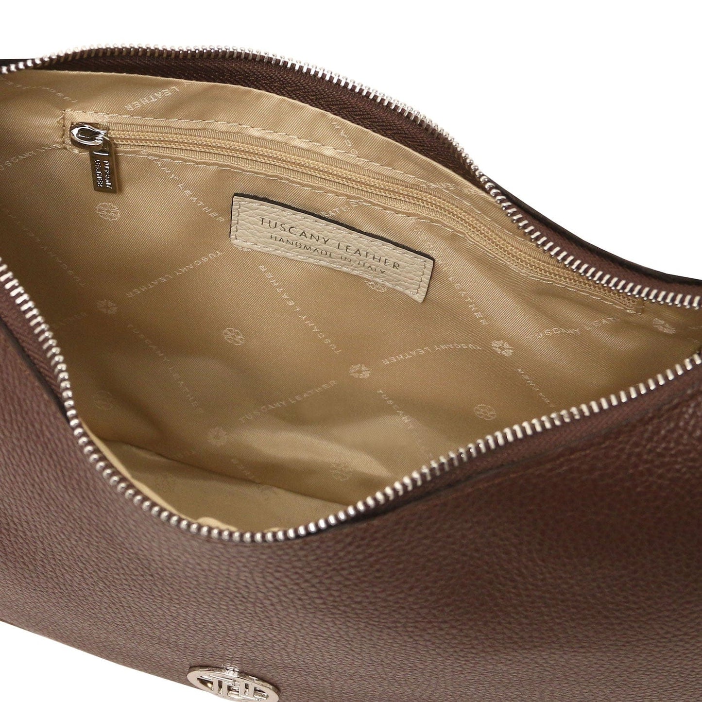 Michelle - Medium-sized leather hobo bag | TL142477