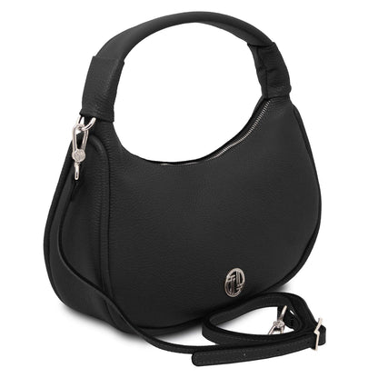 Michelle - Medium-sized leather hobo bag | TL142477
