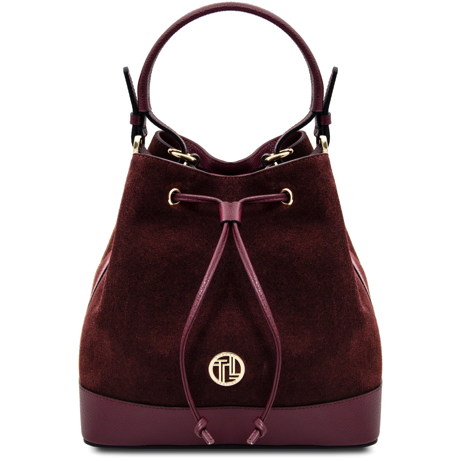 Bucket Bag Minerva - Suede leather bucket bag | TL142476 San Rocco Italia