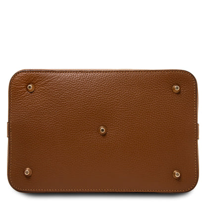 Bucket Bag Minerva - Suede leather bucket bag | TL142476 San Rocco Italia