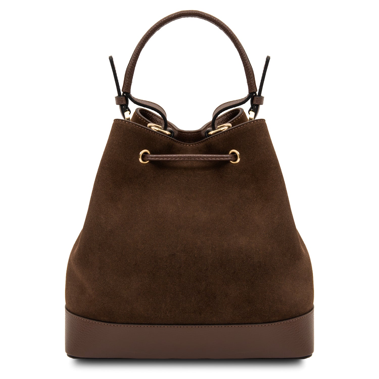 Bucket Bag Minerva - Suede leather bucket bag | TL142476 San Rocco Italia