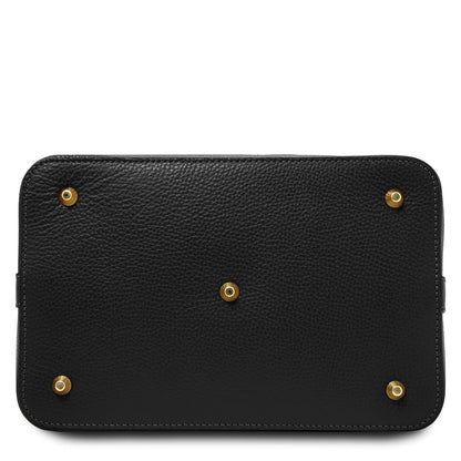 Bucket Bag Minerva - Suede leather bucket bag | TL142476 San Rocco Italia