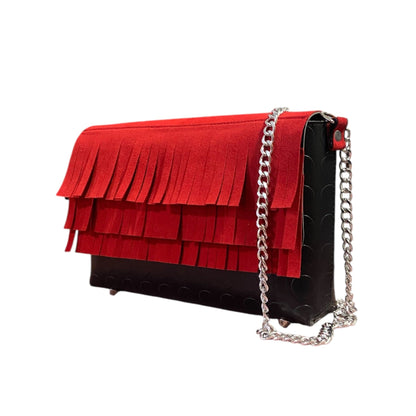 My Play XL Frange Rosso & Nero