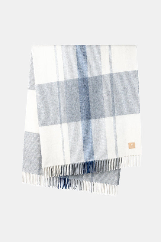 Throw Blankets Natural Alpaca Blanket – Classic Tartan San Rocco Italia