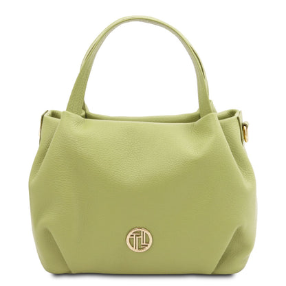 Nora - Soft leather handbag | TL142372