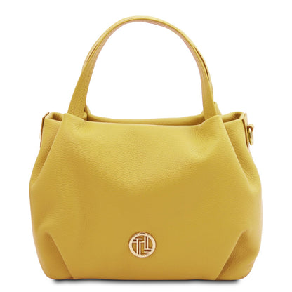 Nora - Soft leather handbag | TL142372