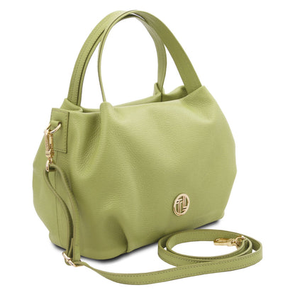 Nora - Soft leather handbag | TL142372