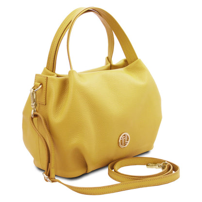 Nora - Soft leather handbag | TL142372