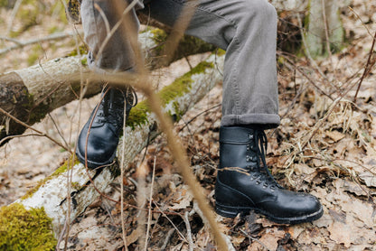 Norwegian M77 Black Combat Boots - Premium Boots - Shop now at San Rocco Italia