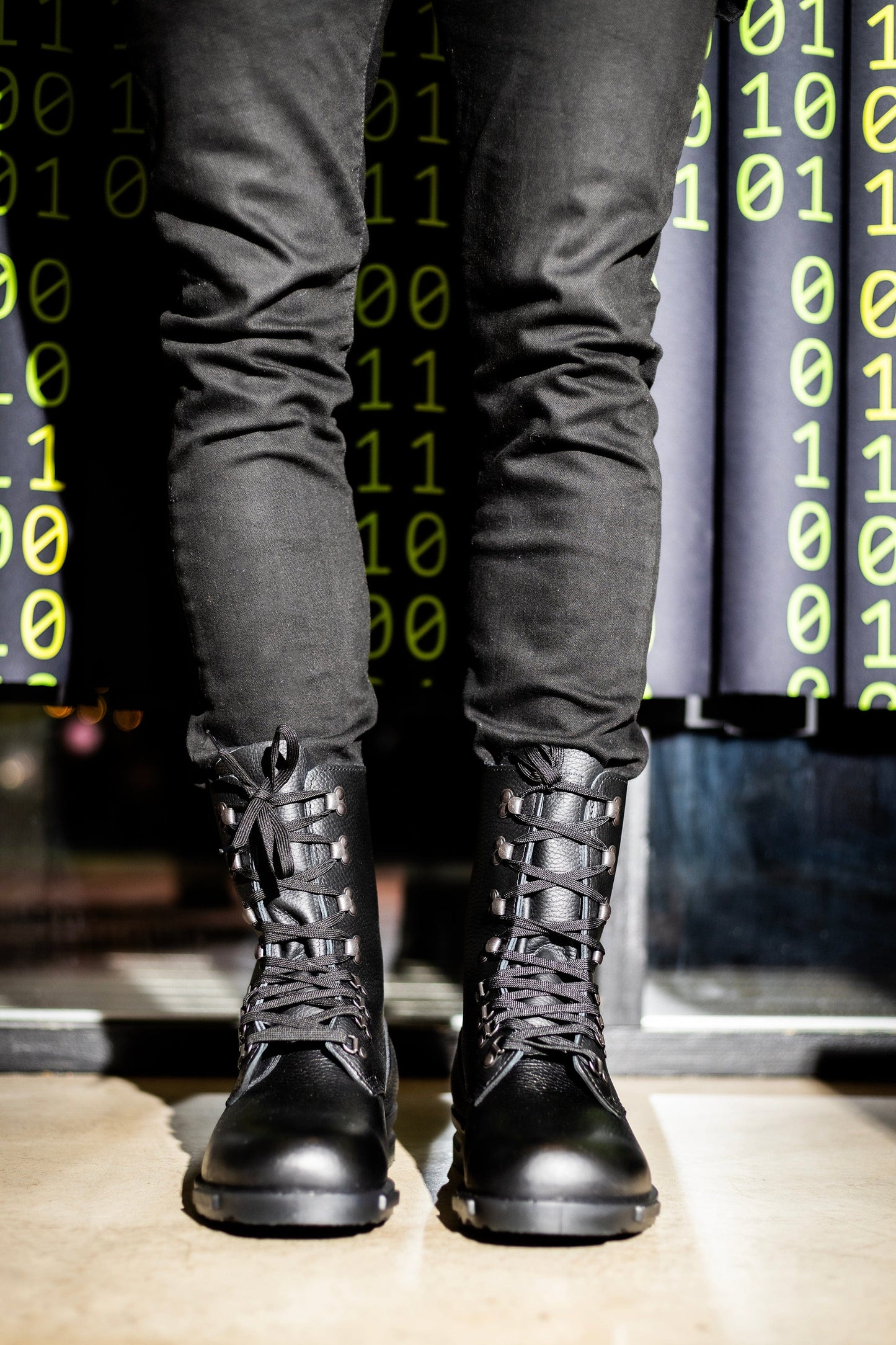 Norwegian M77 Black Combat Boots - Premium Boots - Shop now at San Rocco Italia