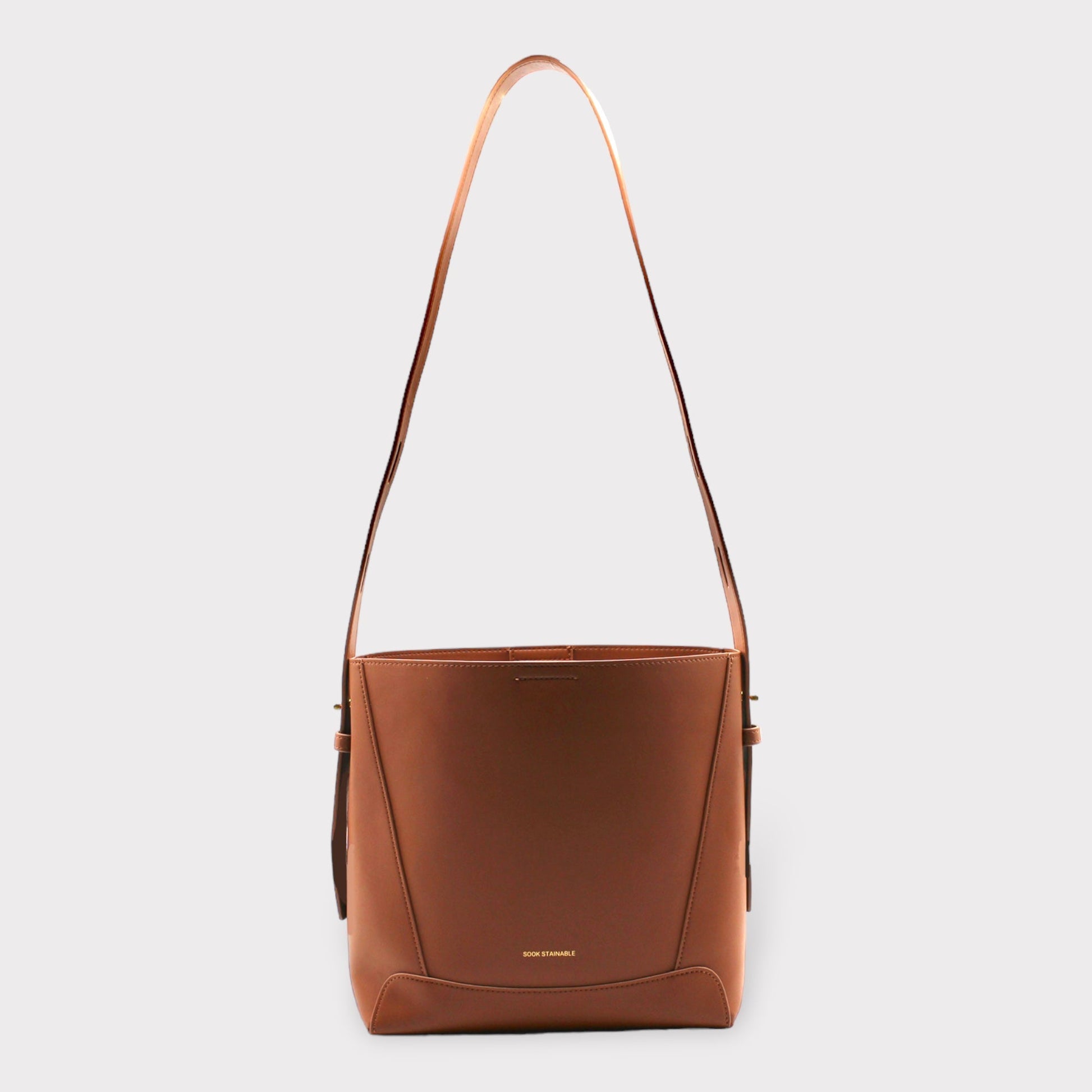 Handbag & Wallet Accessories Oli - Apple Leather Midi Shoulder Cross-body Bag Brown San Rocco Italia