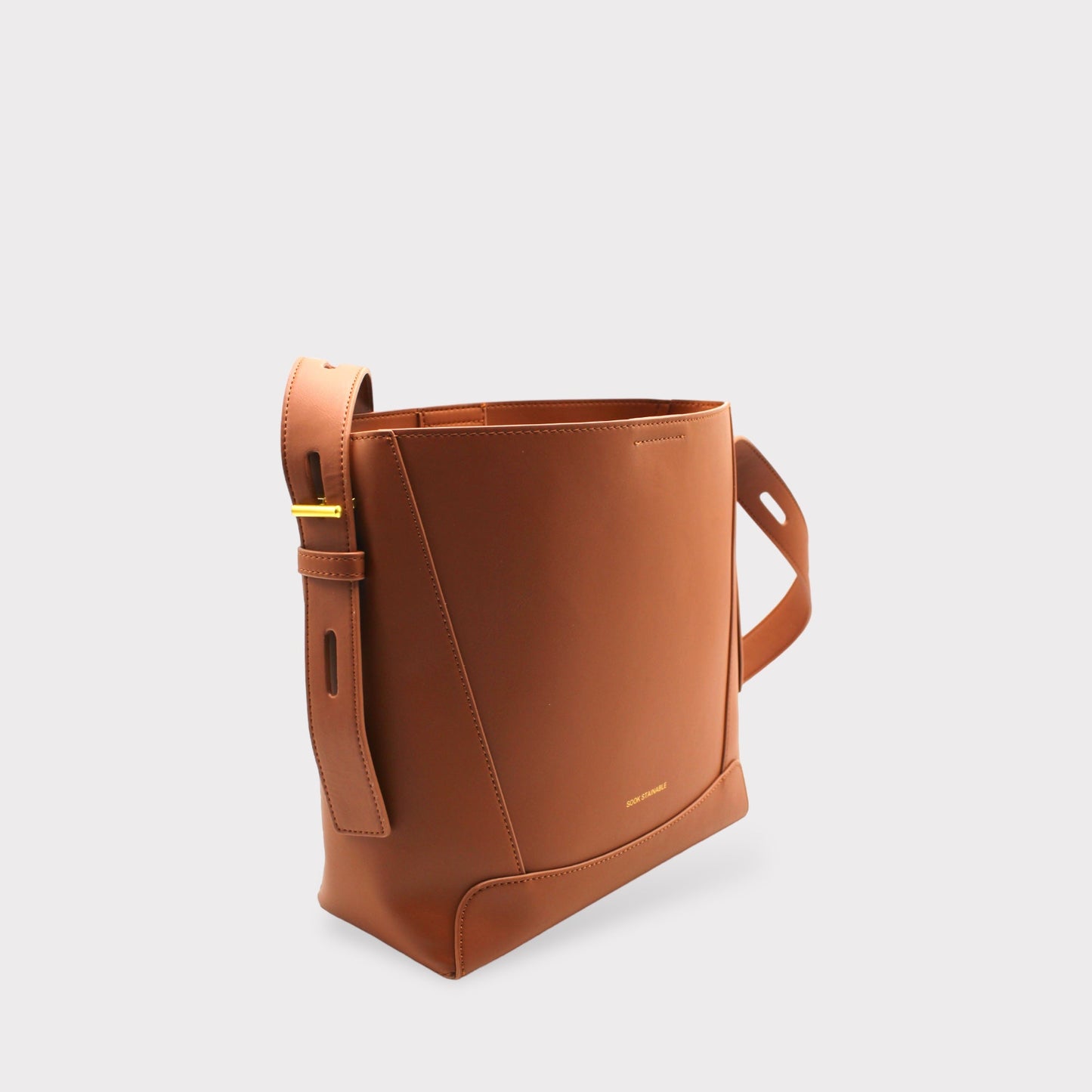 Handbag & Wallet Accessories Oli - Apple Leather Midi Shoulder Cross-body Bag Brown San Rocco Italia