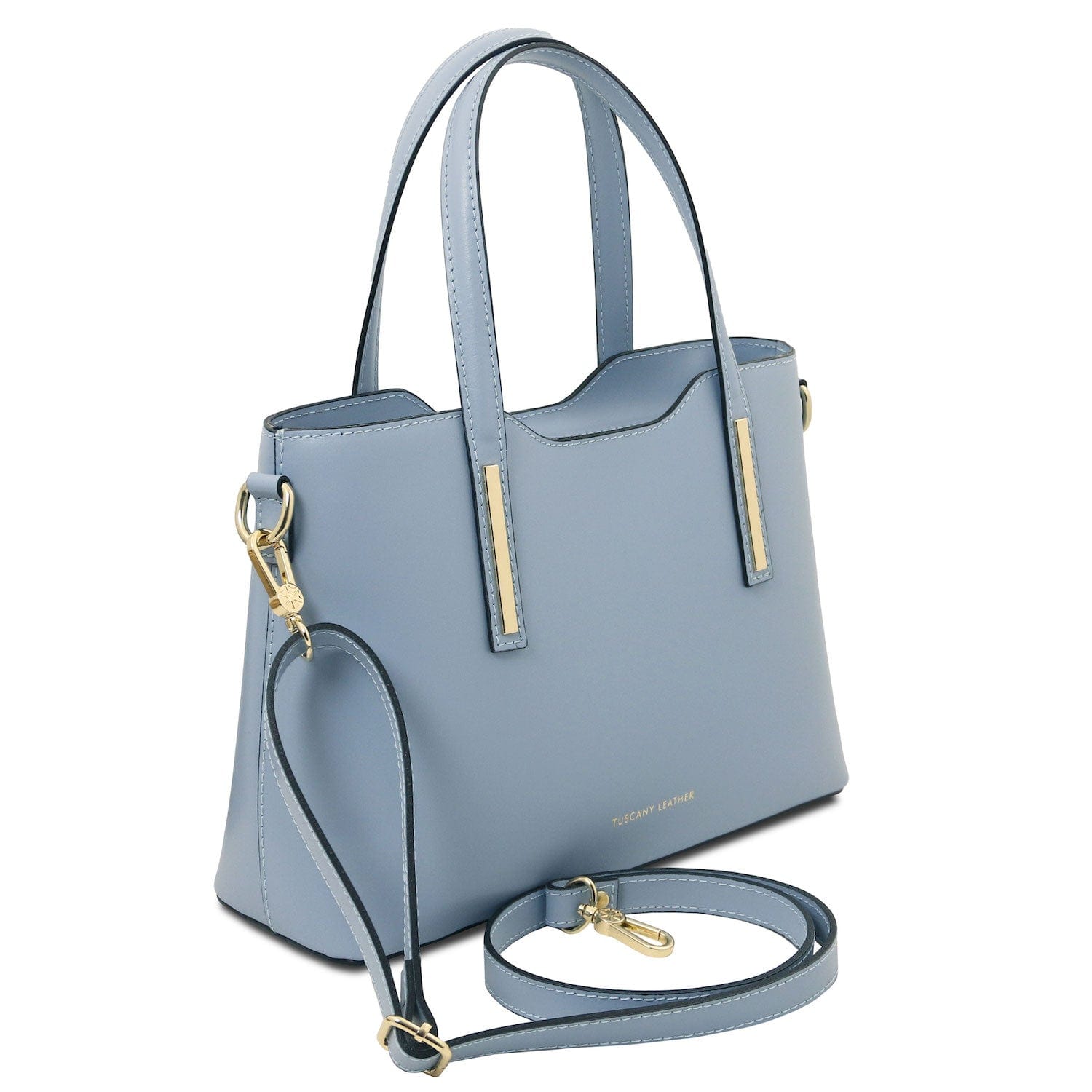 Olimpia - Italian leather tote - Small size | TL141521 - Premium Leather handbags - Shop now at San Rocco Italia